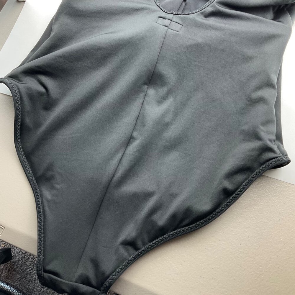 Fabletics Scoop Tie Back/Front Shaping Slimming One-Piece Swimsuit Minimalist - Picture 12 of 16